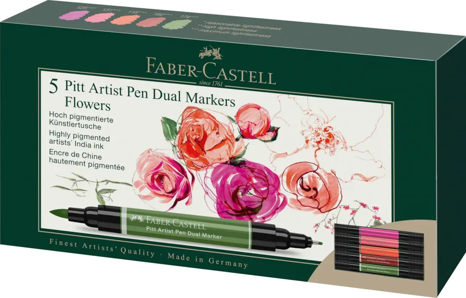 FABER-CASTELL Pitt Artist Pen Dual Tuschestifte