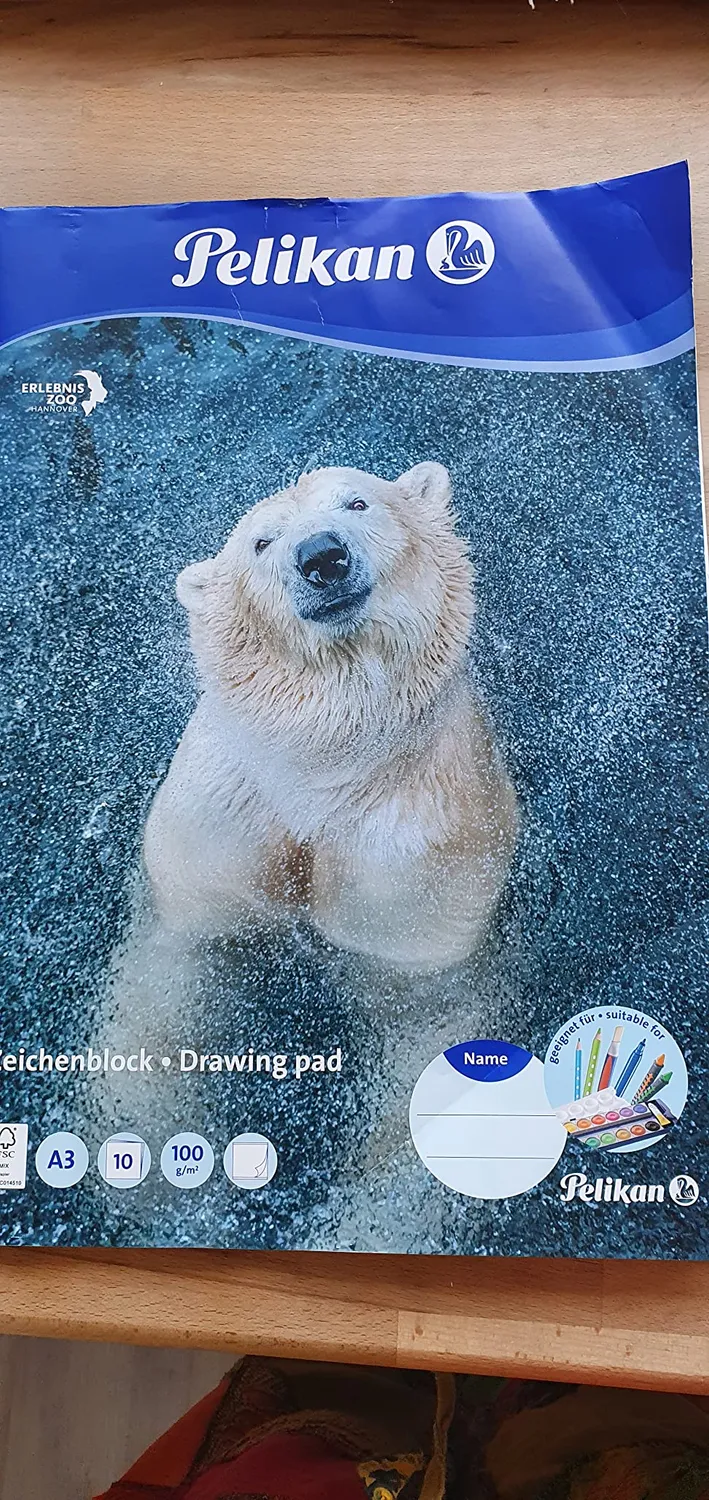Pelikan Zeichenblock weißes Papier
