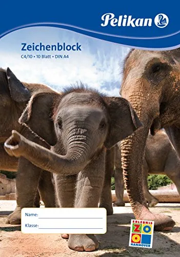Pelikan Zeichenblock A4 10 Blatt 100 g/m²
