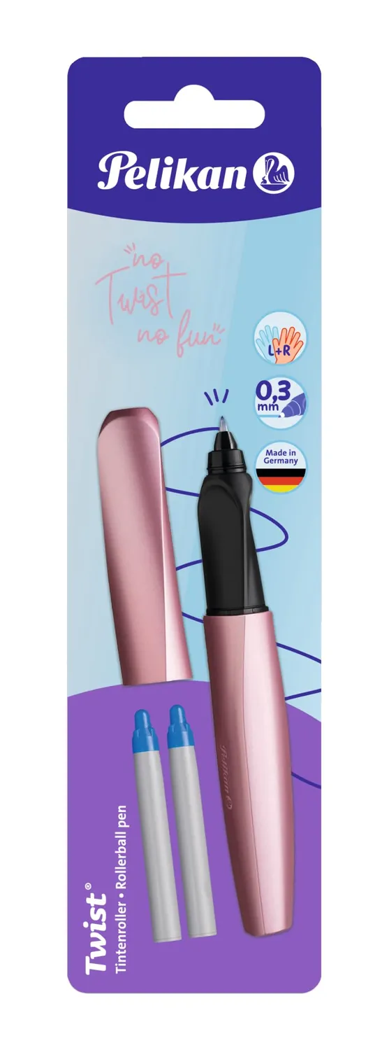 Pelikan Twist Tintenroller mit Patronen