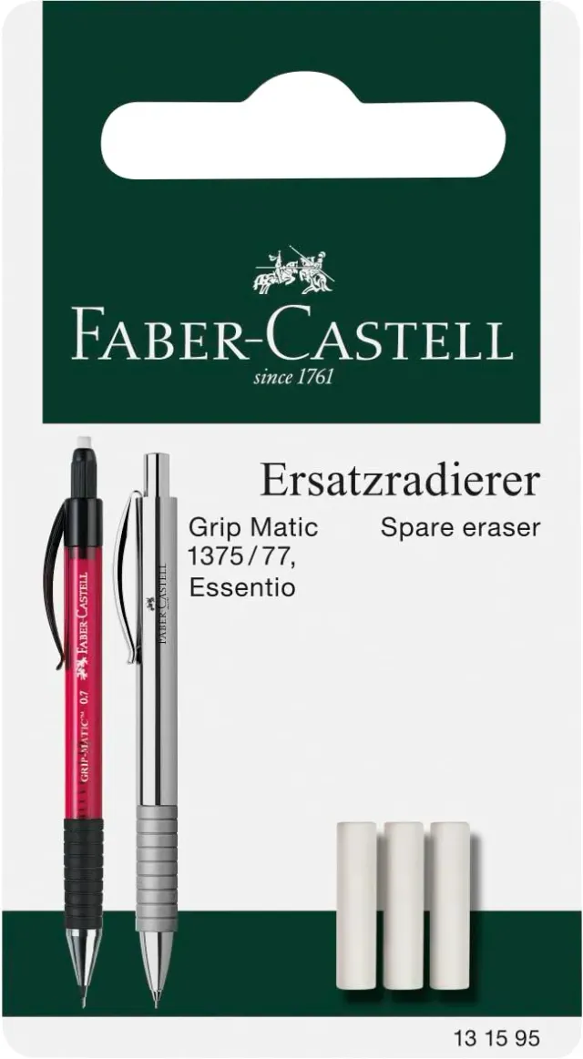 Faber-Castell Grip Matic 131595 Ersatzradierer Kunststoff