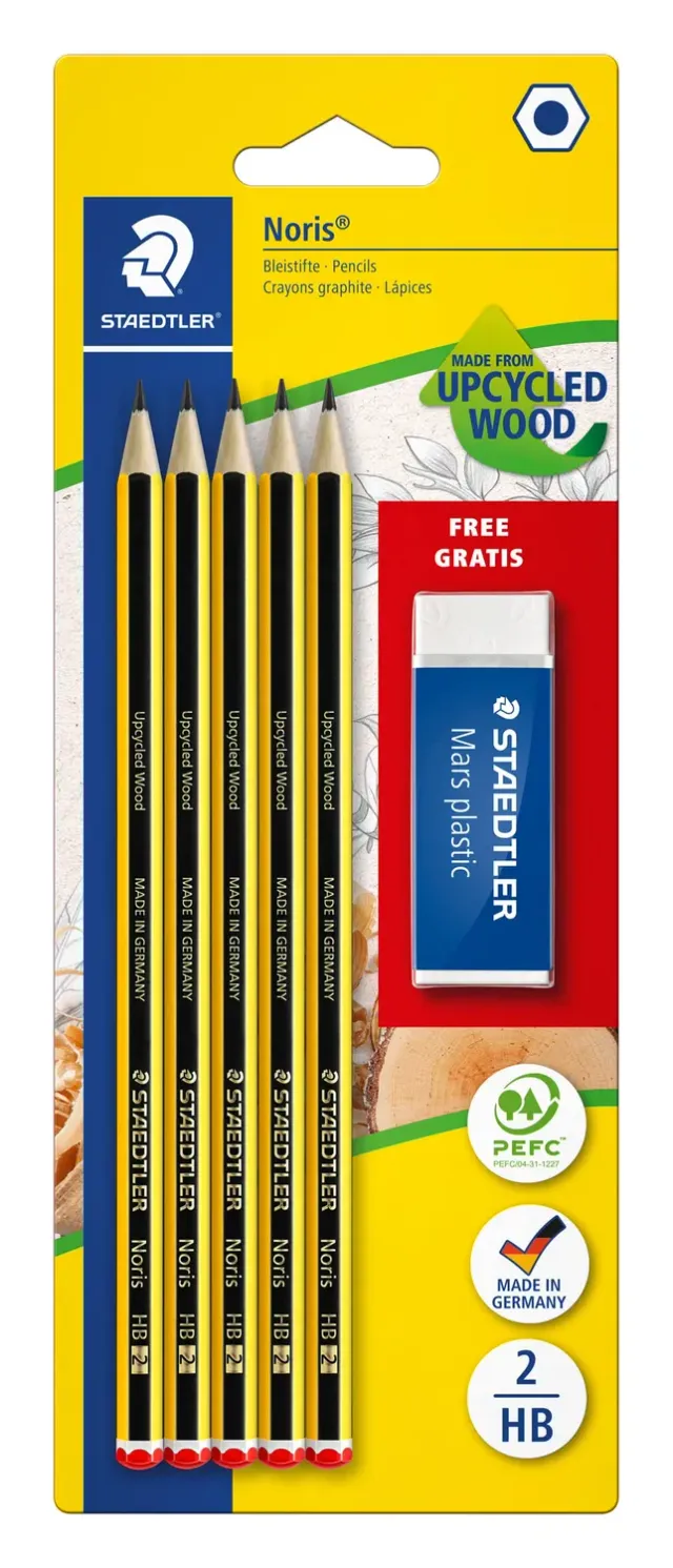 Staedtler Noris 120 Bleistift-Set HB sechskant
