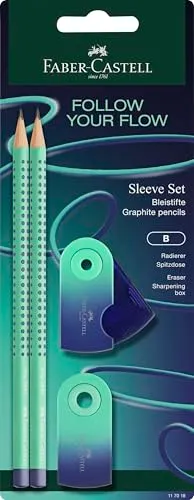 Faber-Castell Grip 2001 Flow Schreibset 4-teilig