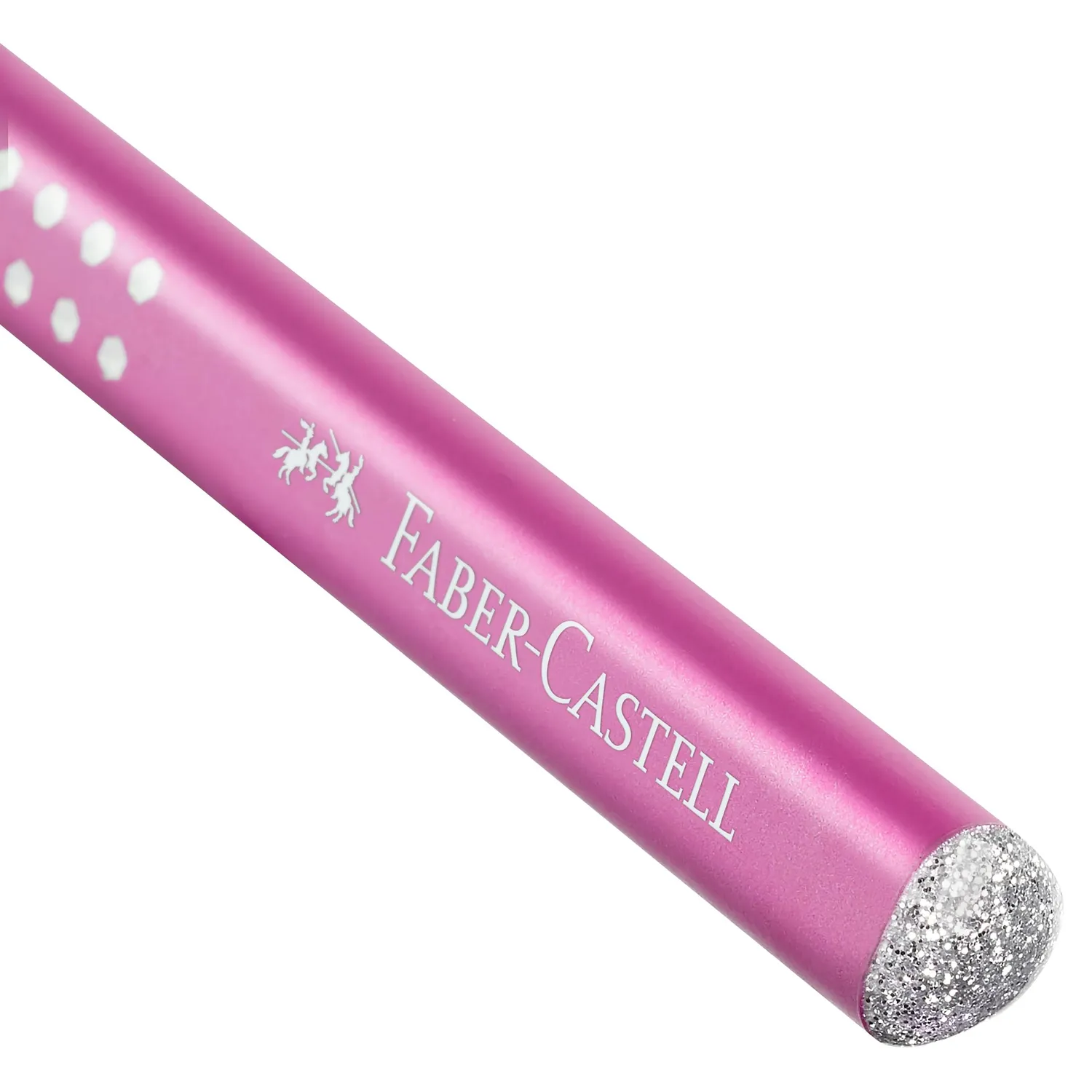 Faber-Castell Sparkle Jumbo B Bleistifte 4 Stück Dreikant