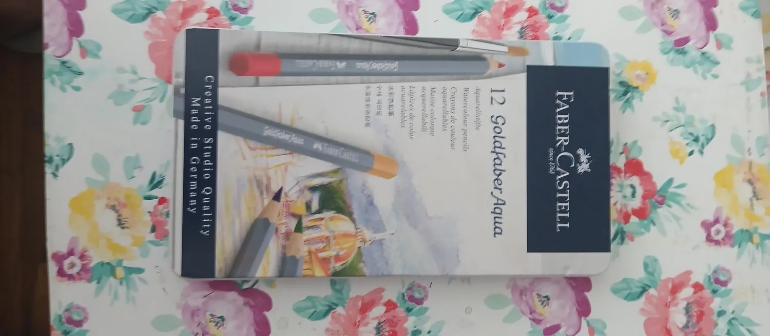 Faber-Castell Goldfaber Aqua Aquarellstift Metalletui