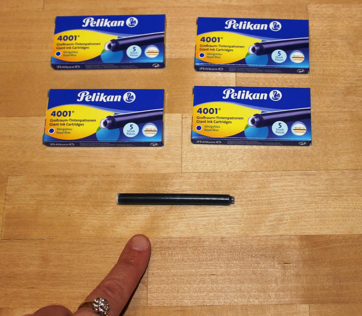 Pelikan 4001 Tintenpatronen Großraum