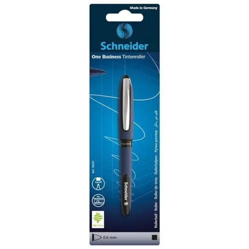 Schneider One Business 78301 Tintenroller schwarz 0,6 mm