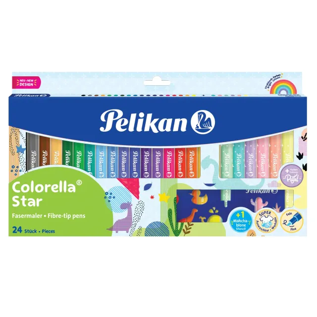 Pelikan Colorella Star Fasermaler auswaschbar
