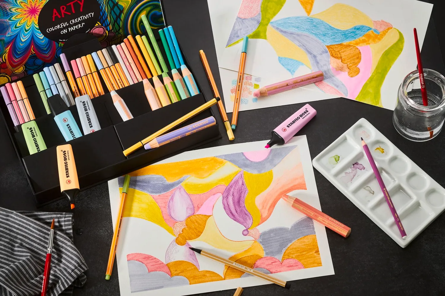 STABILO ARTY Creative Set Stifte-Set bunt