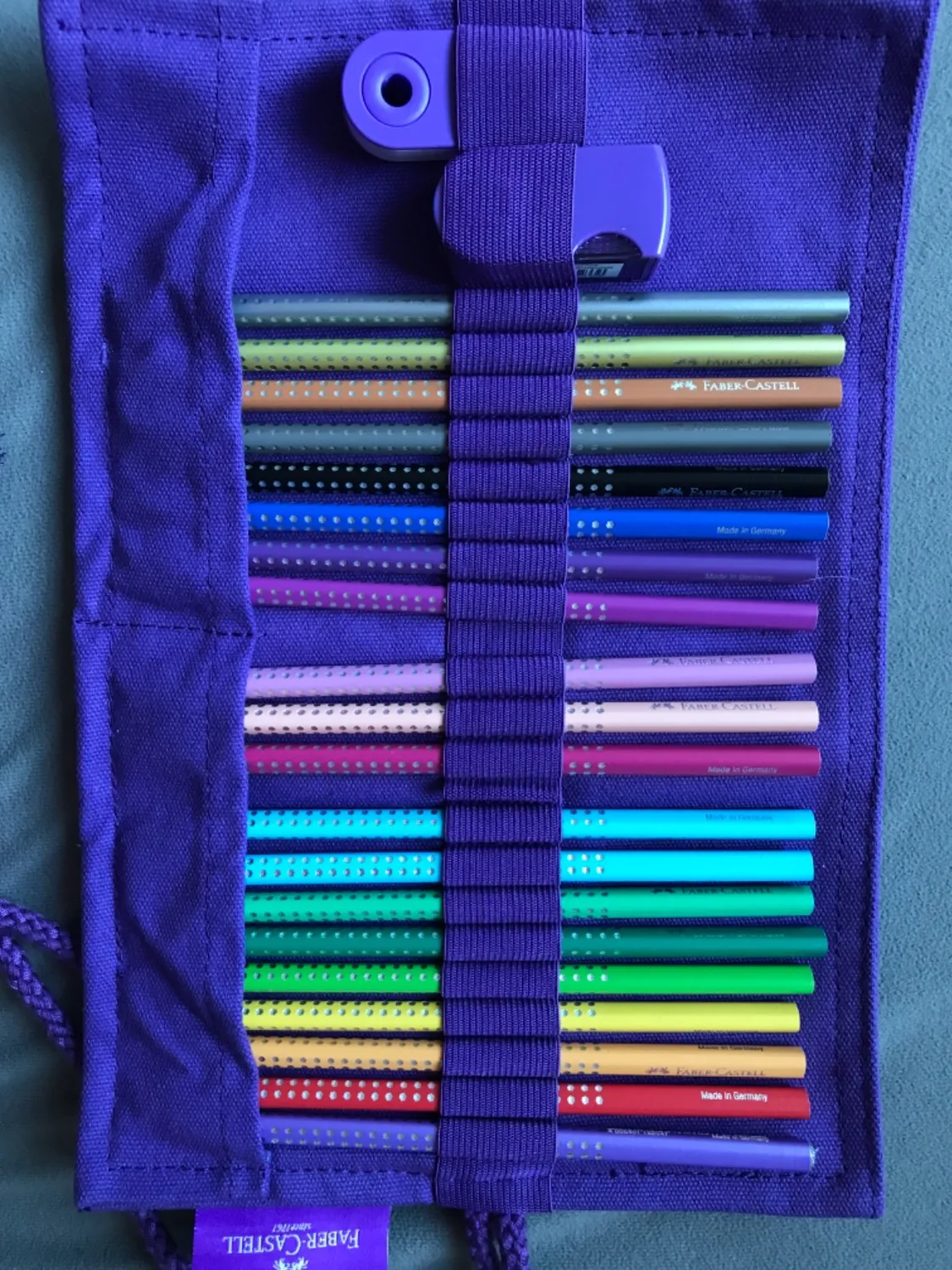 Faber-Castell Sparkle Buntstifte 21er-Set mit Stifterolle