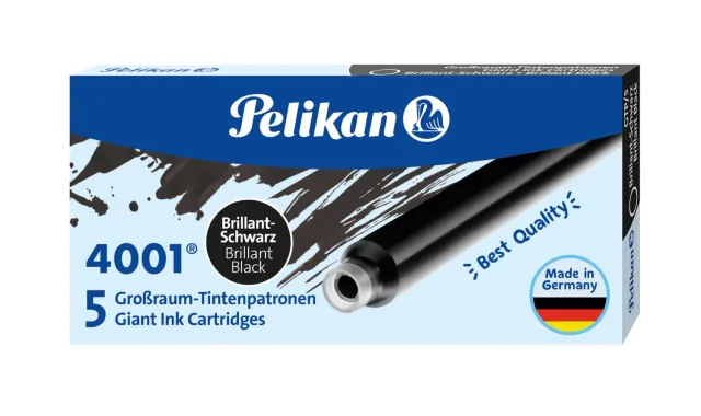 Pelikan 4001 Tintenpatronen Großraum 5er Pack