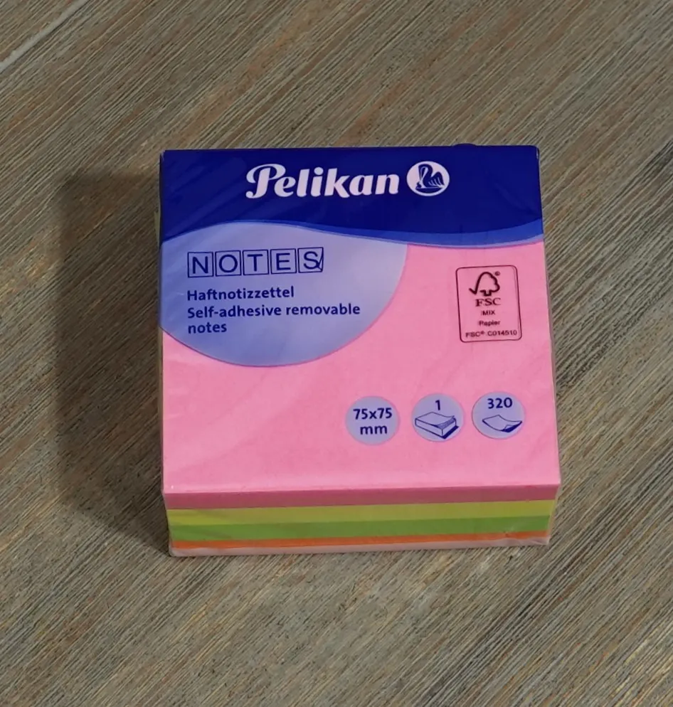 Pelikan Notes Haftnotizen selbstklebend