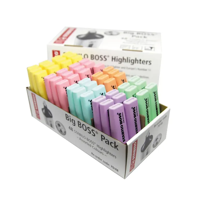 STABILO BOSS ORIGINAL Pastel Textmarker Keilspitze