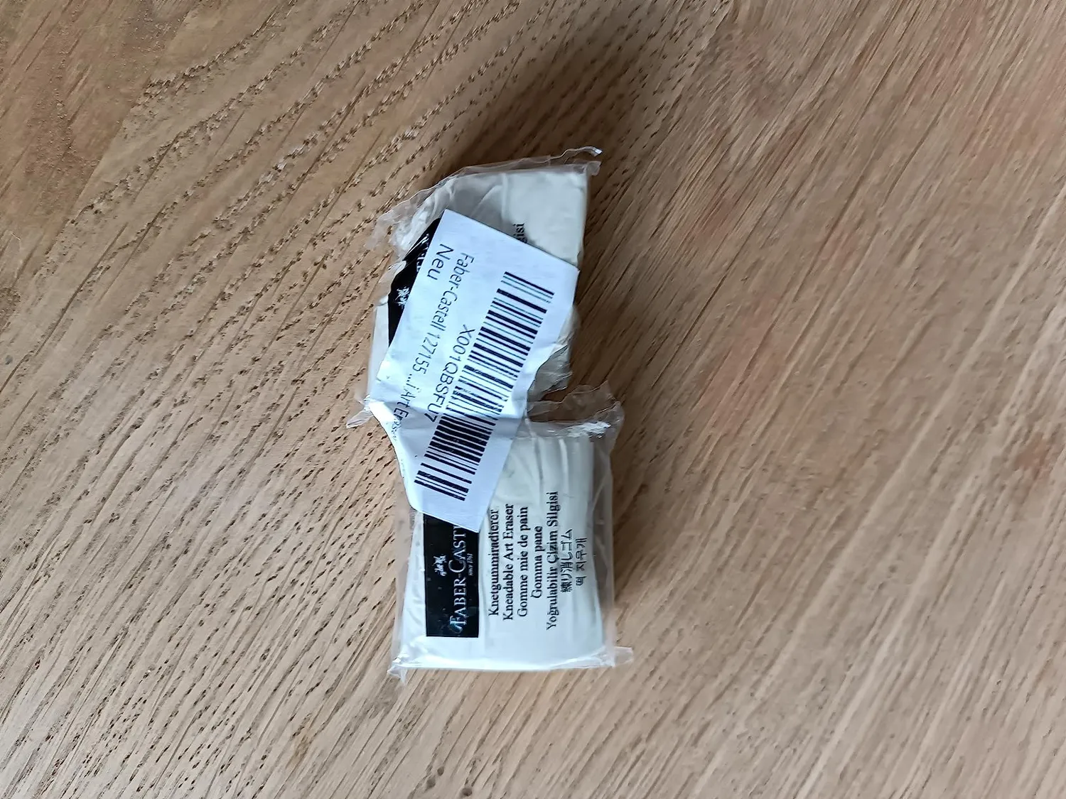 Faber-Castell Art Eraser Knetgummi 2 Stück für Künstler
