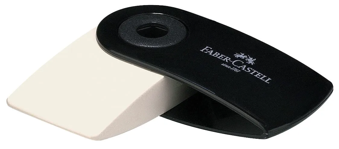 Faber-Castell Sleeve Mini Radierer schwarz
