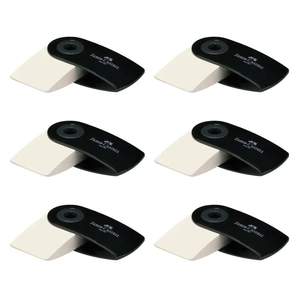 Faber-Castell Sleeve Mini Radierer schwarz