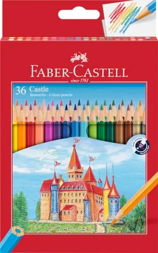 Faber-Castell Hexagonal Buntstift Metalletui