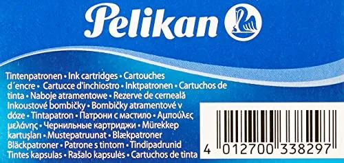 Pelikan 4001 Tintenpatrone Königsblau Lamy