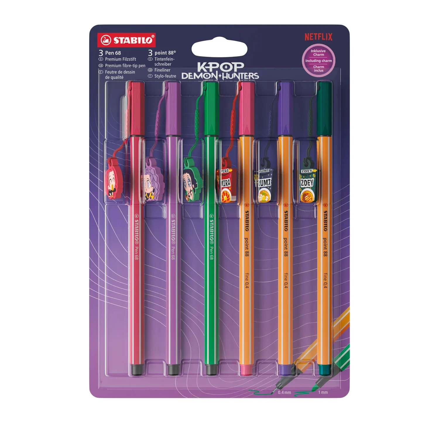STABILO point 88 KPop Demon Hunters Fineliner