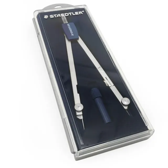 Staedtler 559 C02 Zirkel-Set Messing Klappetui 350 mm
