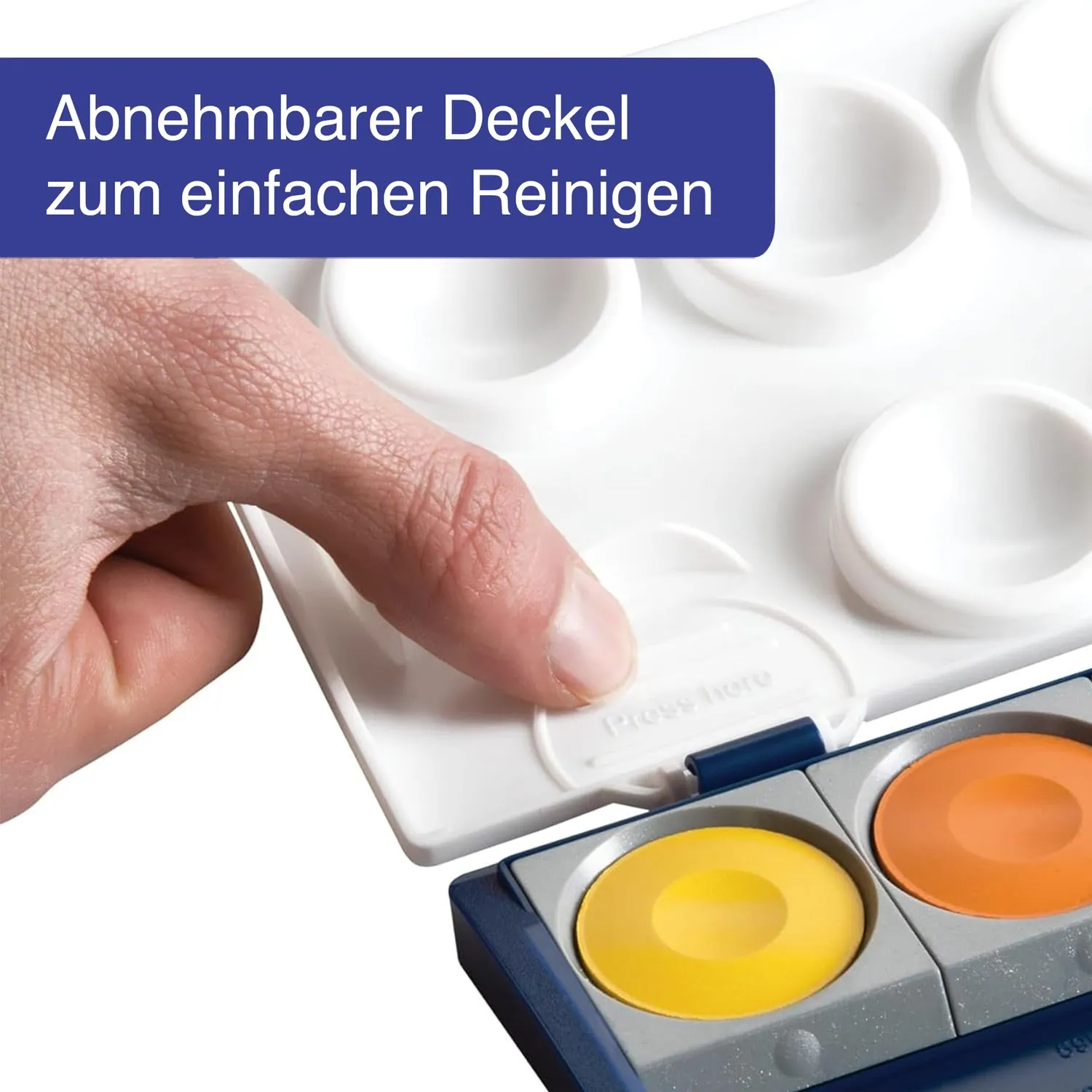 Pelikan K12 Deckfarbkasten 12 Farben austauschbar