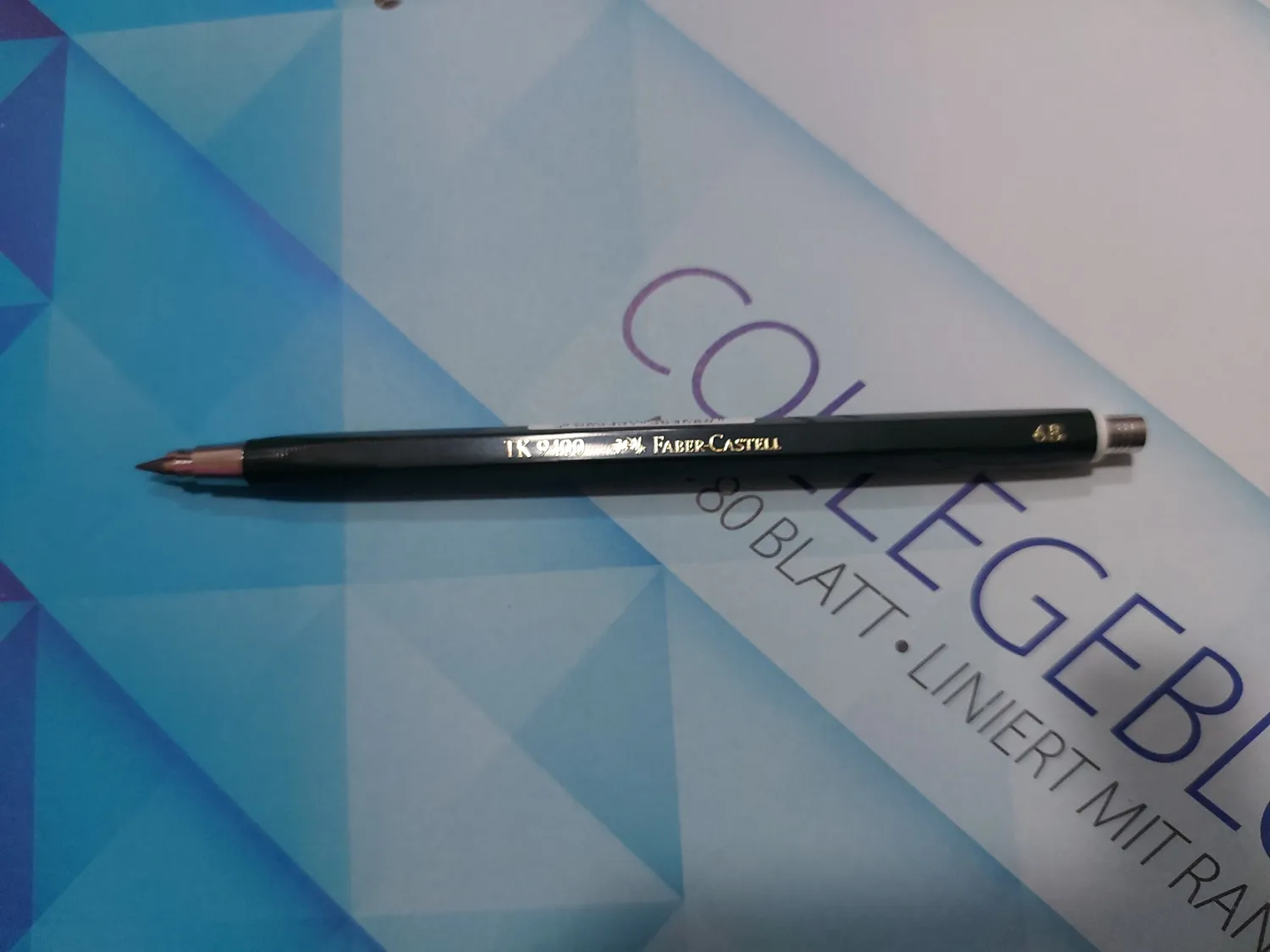 Faber-Castell TK 9400 Fallminenstift 3,15 mm 6B griffig