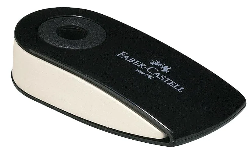 Faber-Castell Sleeve Mini Radierer schwarz