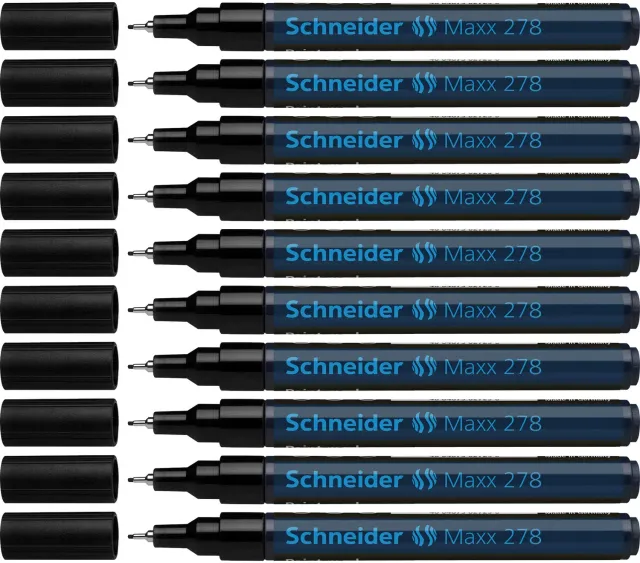 Schneider Maxx 278 Lackmarker Schwarz 0,8 mm Blister