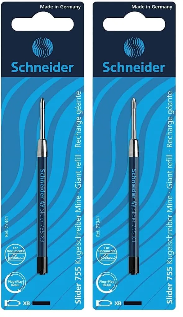 Schneider Slider 755 Kugelschreibermine Schwarz XB