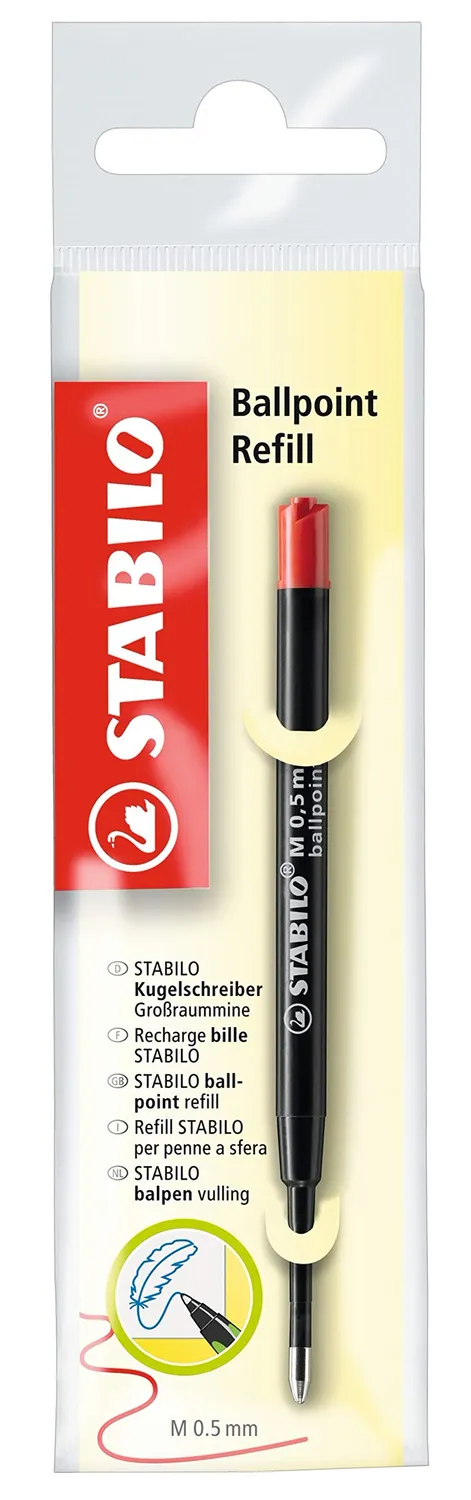 STABILO Großraummine Kugelschreibermine 0,5 mm
