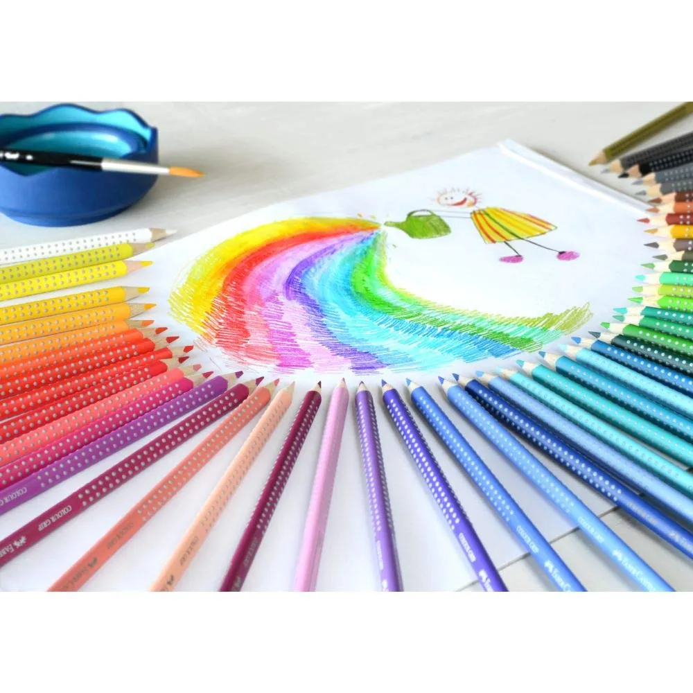 Faber-Castell Colour Grip Buntstifte-Set 14-teilig grün
