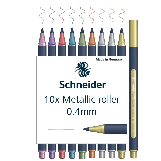 Schneider Paint-It 050 Metallic-Rollerball schnelltrocknend