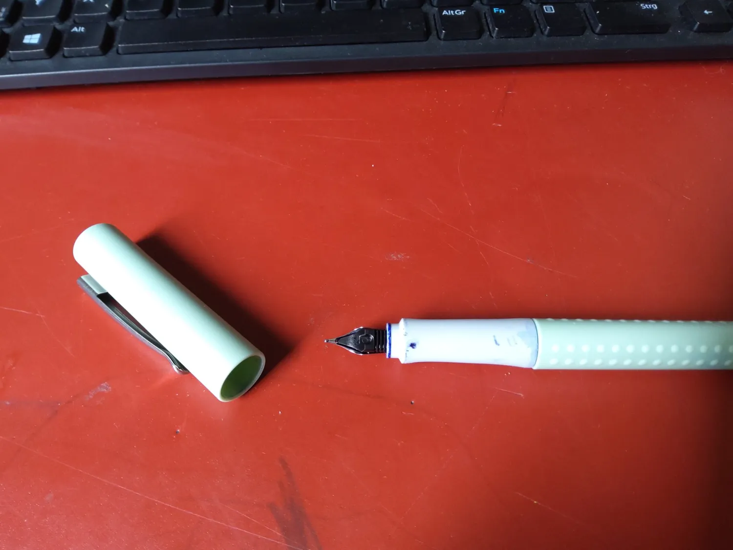Faber-Castell Grip Pearl Füller griffig