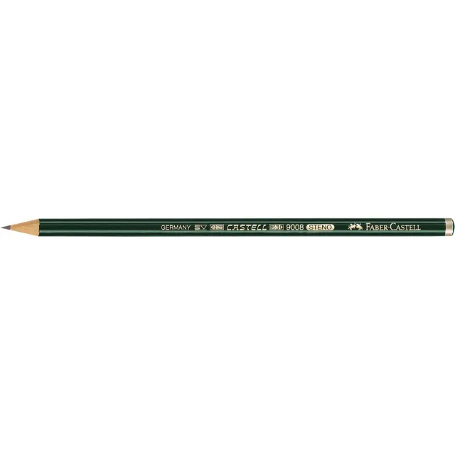 Faber-Castell Castell Steno 9008 Bleistift HB Kurzschrift