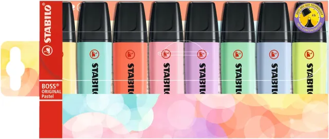 STABILO BOSS ORIGINAL Pastel Textmarker Keilspitze