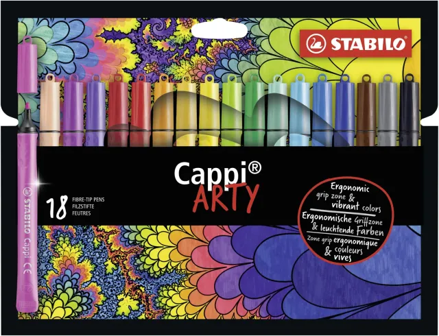 STABILO Cappi Filzstift M-Spitze