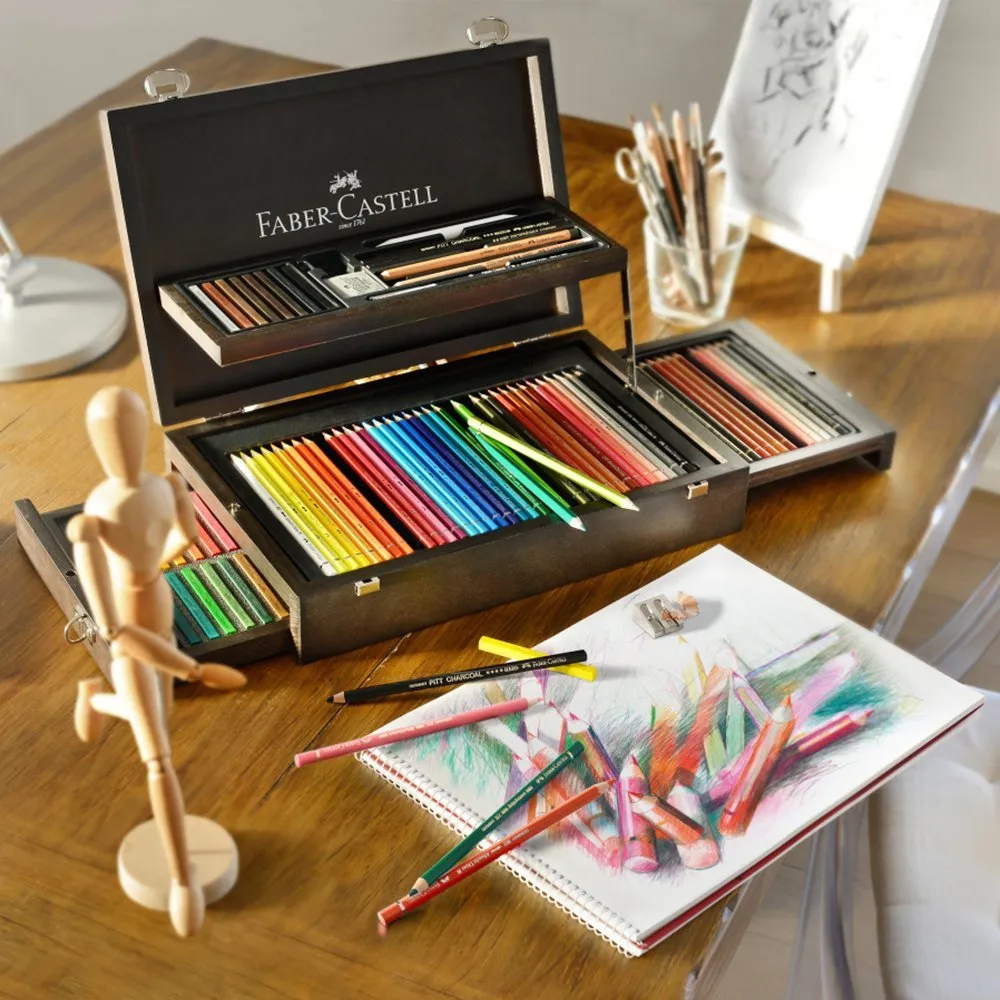 Faber-Castell Art & Graphic Collection Holzkoffer