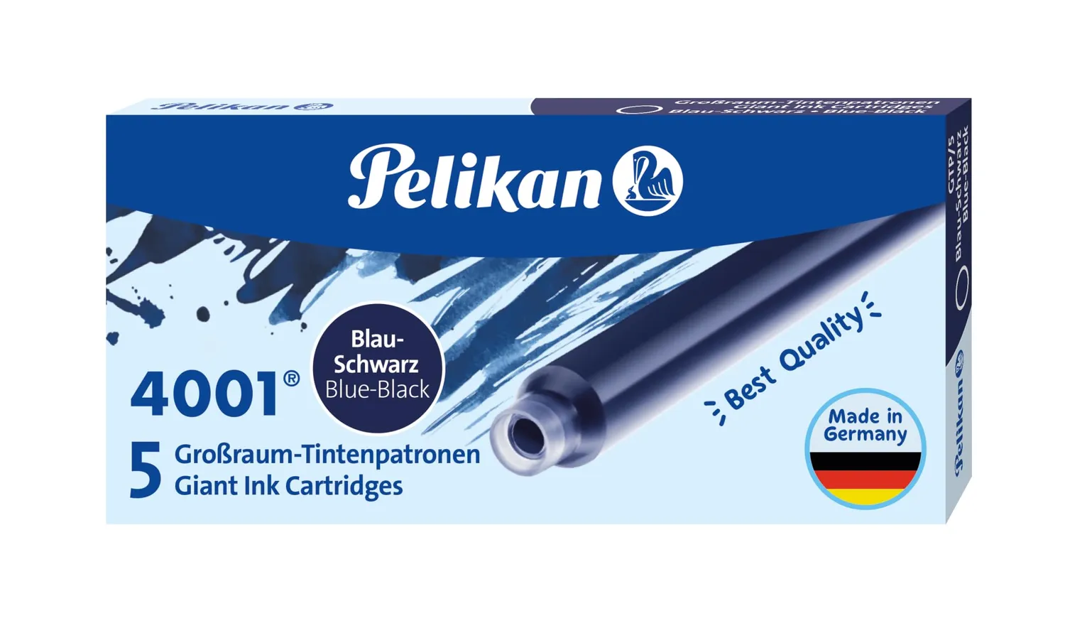 Pelikan 4001 Tintenpatronen Großraum 5er Pack