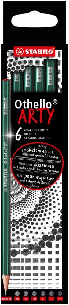 STABILO Othello Bleistift sechskant