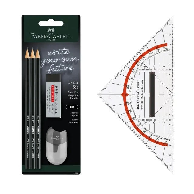 Faber-Castell Exam Schul-Set mit Bleistiften