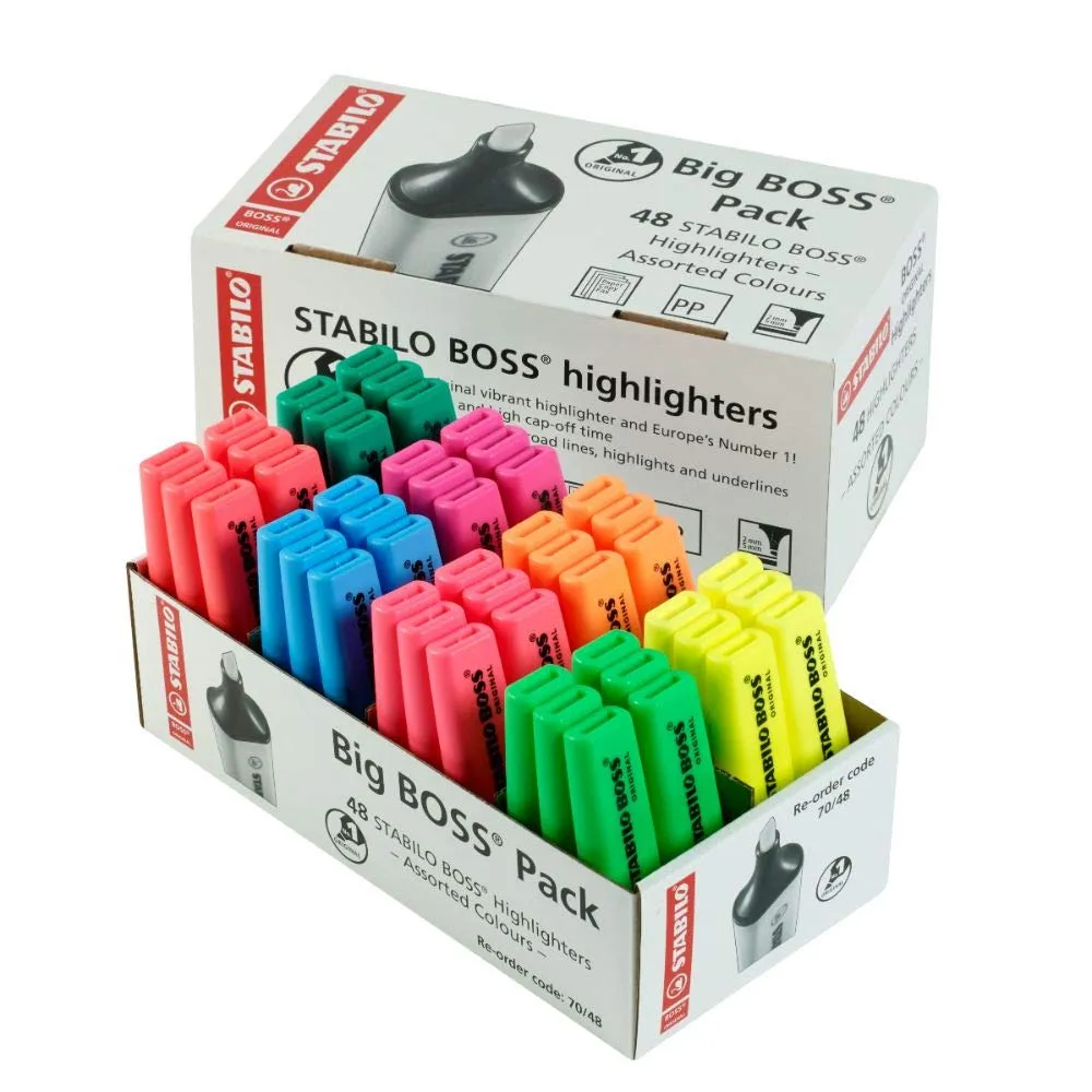 STABILO BOSS ORIGINAL Pastel Textmarker Keilspitze