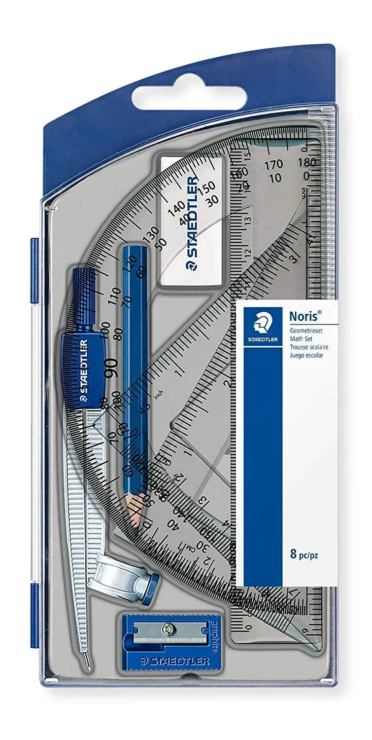 STAEDTLER 550 60 S8 Geometrieset 8-teilig im Etui