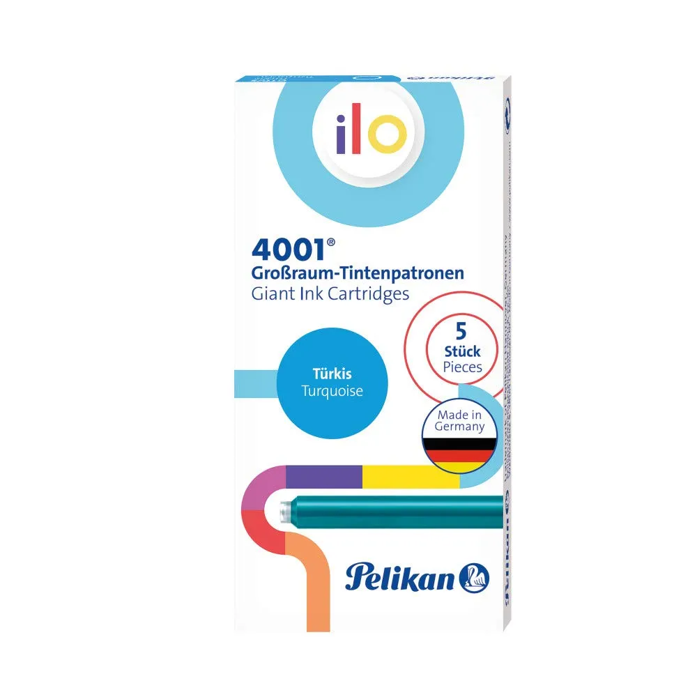 Pelikan 4001 ilo Tintenpatrone 5 Stück korrigierbar