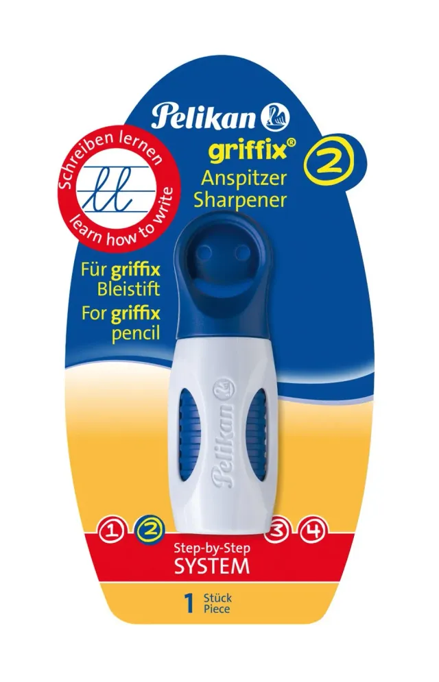 Pelikan Griffix 723932 Anspitzer blau mit Dose 2 mm