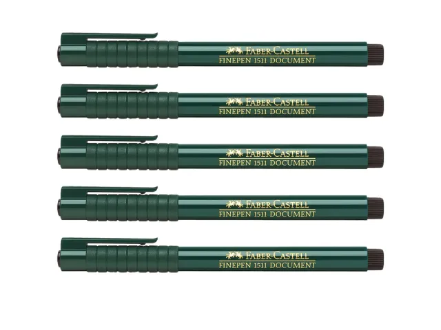 Faber-Castell Finepen Fineliner 0,4 mm dokumentenecht