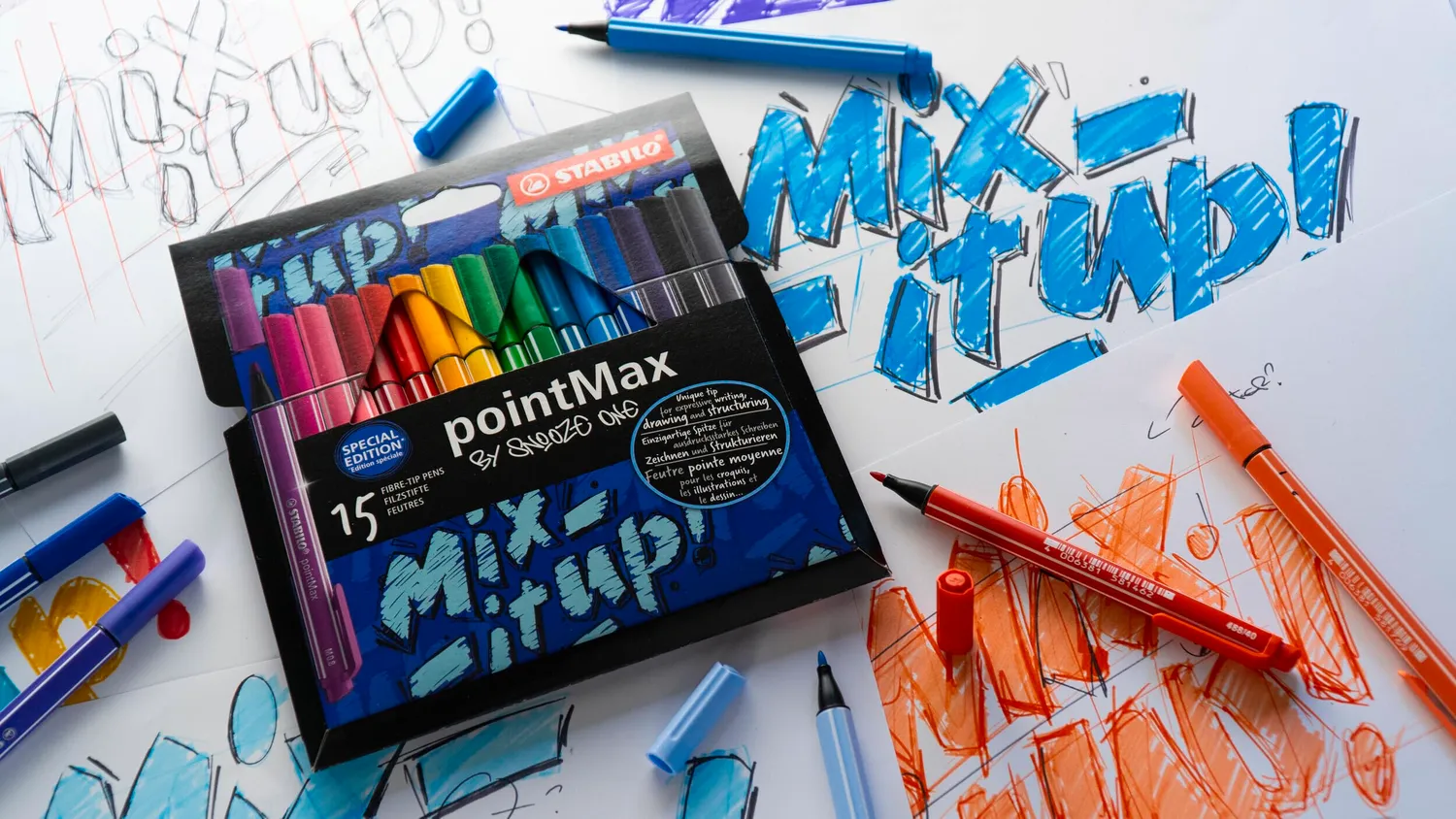 STABILO pointMax Filzschreiber Snooze One, 0,8 mm