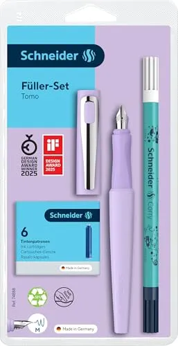 Schneider Tomo Schreibset Füller mit Tintenkiller