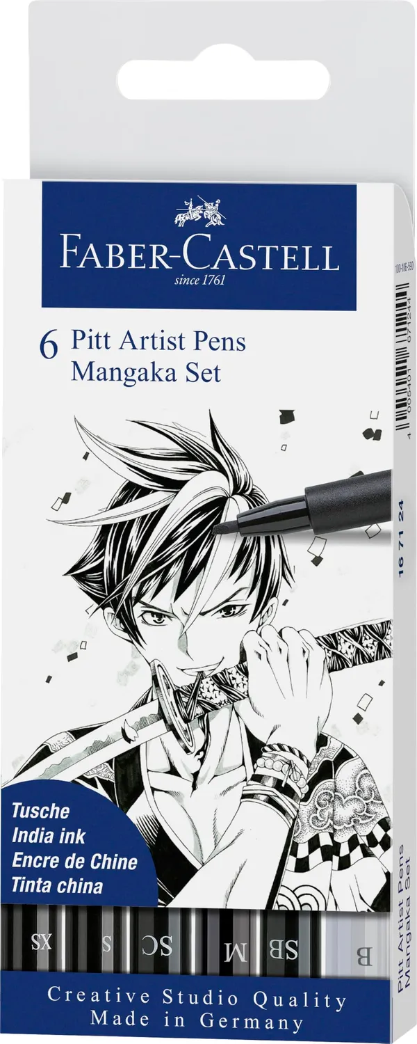 Faber-Castell Pitt Artist Pen Manga Tuschestift wasserfest