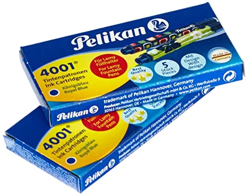 Pelikan 4001 Tintenpatrone Königsblau Lamy