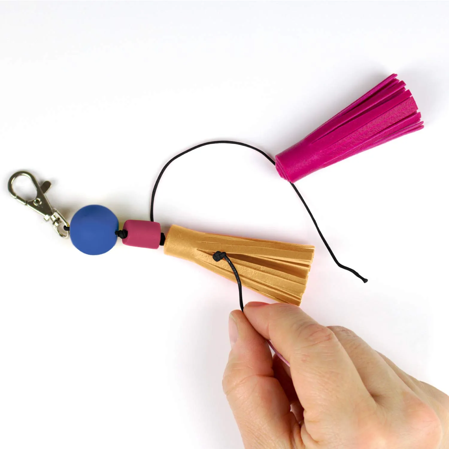 STAEDTLER FIMO Leather-Effect 8015 DIY2 Modelliermasse Quasten-Set